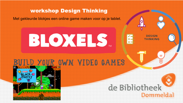 Workshop Design Thinking: een game ontwerpen met Bloxels!